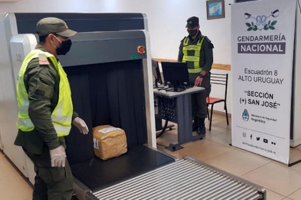 Misiones: Descubren 8 kilos de marihuana dentro de una encomienda