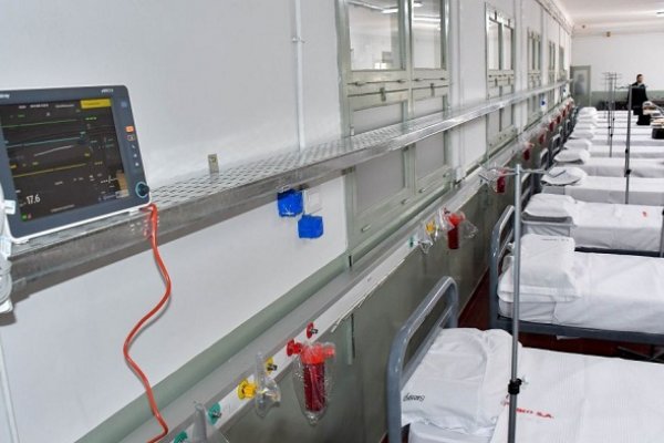 Corrientes: 63 personas están internadas en el Hospital de Campaña