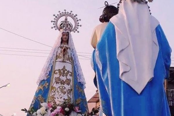 VIDEO- Peregrinos de la Virgen del Rosario realizaron una peregrinación virtual
