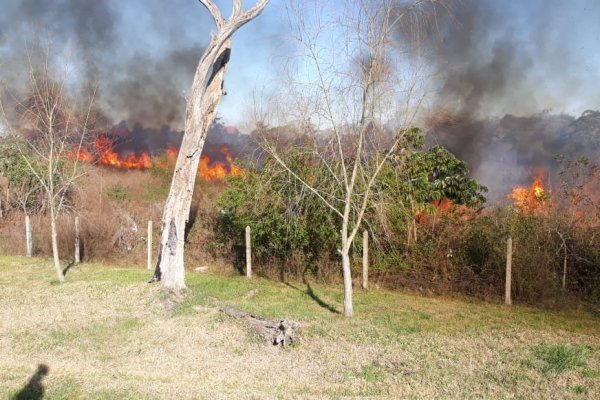 Alerta extrema por riesgo de incendios en Corrientes