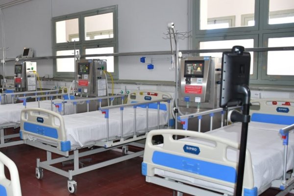 Hospital de Campaña: Hay 38 pacientes internados, 9 en terapia intensiva
