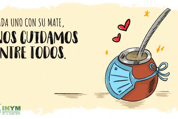 El INYM lanzó la campaña “Cada uno con su mate, nos cuidamos entre todos”