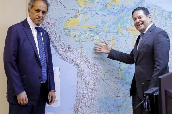 Scioli mantuvo un nuevo encuentro con el Vicepresidente de Brasil