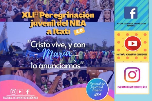 La peregrinación a pie a Itatí se realizará de modo virtual