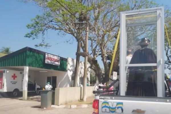 Plegaria en San Roque: El Ejército inicia reparto de alimentos