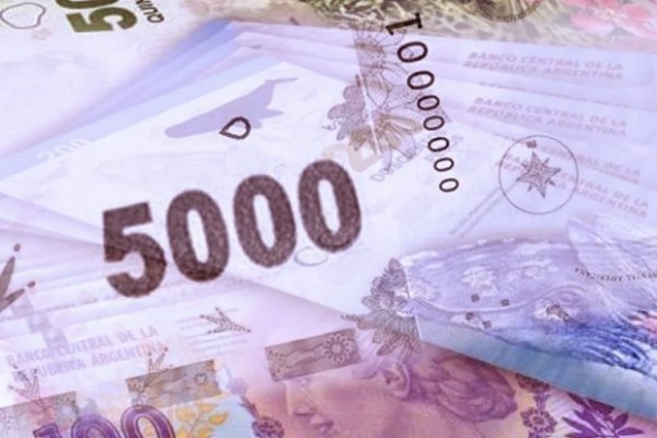 El Banco Central analiza emitir un billete de $5mil