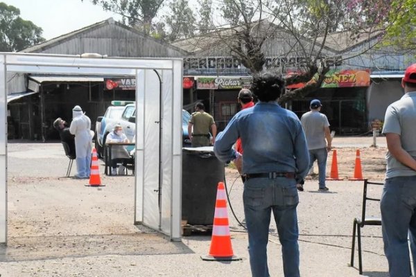 Coronavirus: Realizaron más de 300 hisopados en el Mercado Central