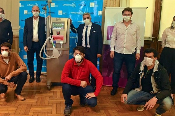 Anmat aprobó los respiradores hechos por la Universidad de Rosario