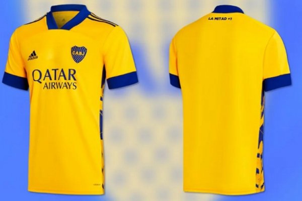 Boca presentó oficialmente su nueva camiseta en homenaje a La Bombonera