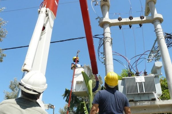 Jueves con cortes de energía en Curuzú Cuatiá