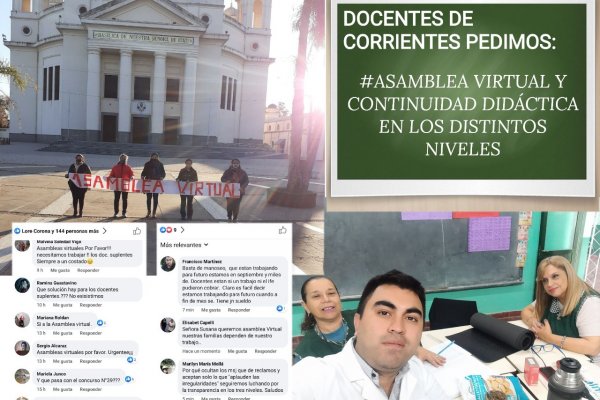 Corrientes: Desesperante situación de Docentes suplentes