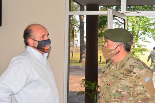 El intendente se reunió con el jefe del estado mayor General del Ejército Argentino