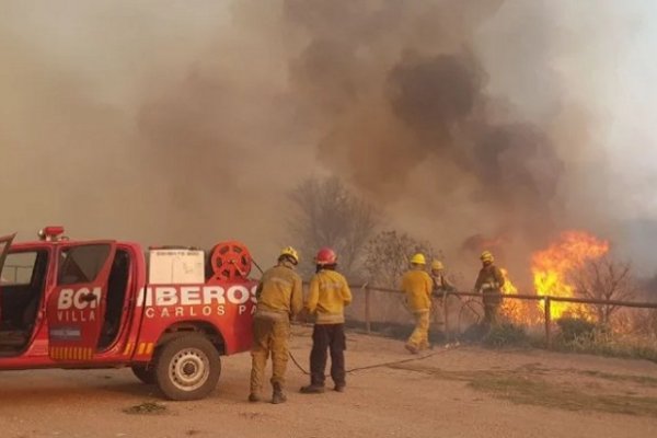 Incendios: Corrientes entre las 11 provincias con focos activos en Argentina