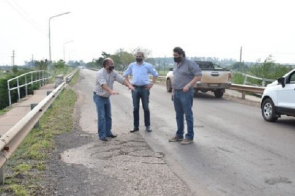 Mercedes: Proyectan obras junto a Vialidad Nacional