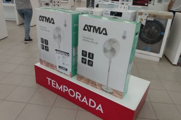 Con el intenso calor se agotó el stock en equipos de refrigeración