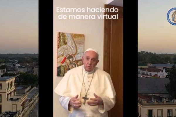 El Papa se suma a la Peregrinación virtual rezando y caminando a Luján con los argentinos