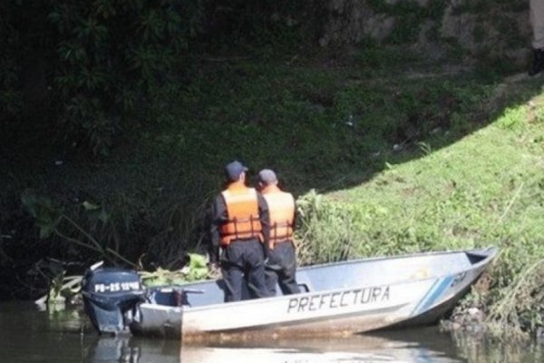 Hallaron un cuerpo flotando en el Río Santa Lucía