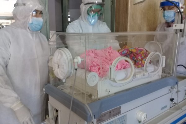 Se produjo el sexto nacimiento en el Hospital de Campaña