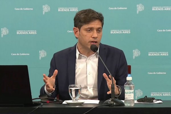 Kicillof ratificó clases presenciales en 24 municipios bonaerenses