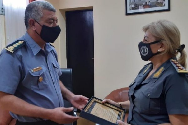 Visita protocolar: El Subjefe de Policía se reunió con autoridades del Servicio Penitenciario