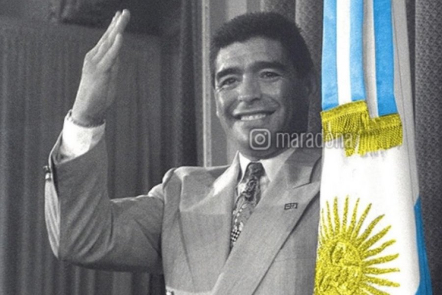 Maradona y el Día de la Lealtad: "Yo fui, soy y seré siempre peronista"