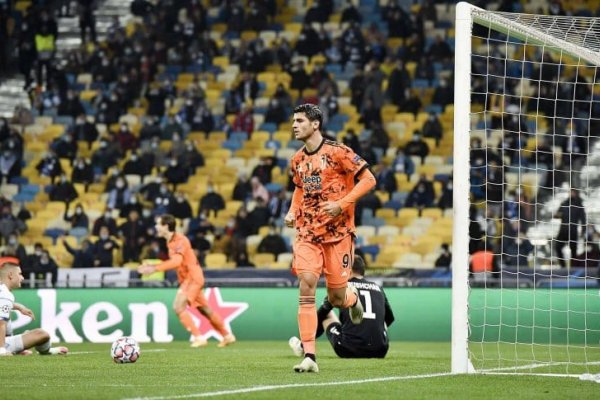 Juventus, con Dybala y sin Cristiano Ronaldo, le ganó a Dinamo Kiev