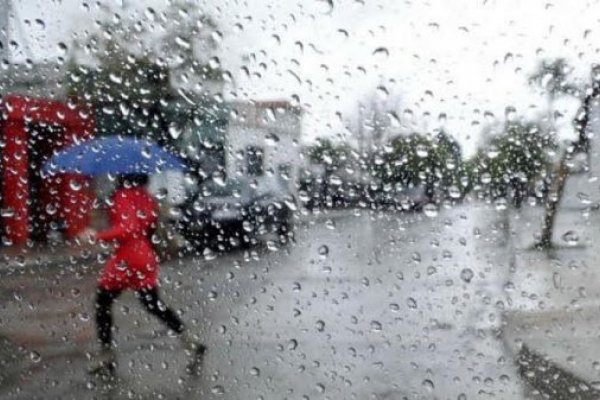 Alerta por tormentas fuertes para varias localidades del interior