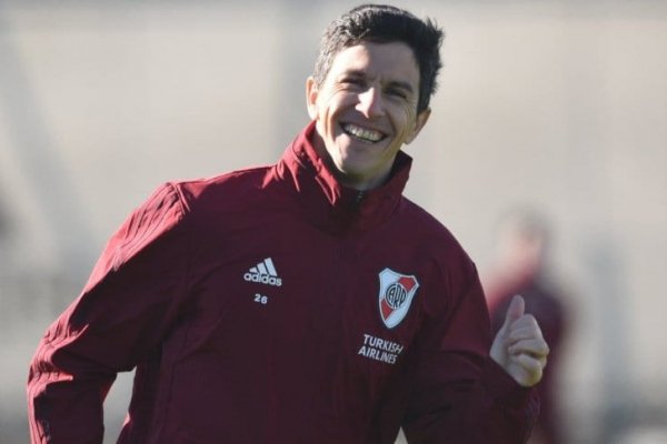 Buena noticia para River: Nacho Fernández entrenó con normalidad