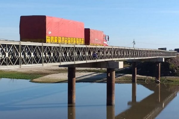 Tareas de mantenimiento: Circulación parcial por el puente del arroyo Guazú