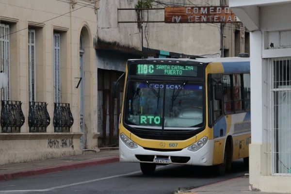 Conflicto del transporte: Solo circulan las líneas 101 y 110