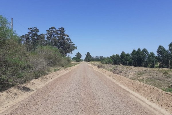 Concluyó el enripiado sobre dos tramos de la ruta provincial Nº 112