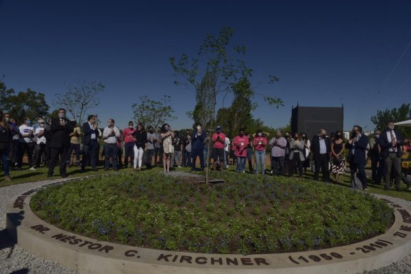 Se realizó un homenaje a Néstor Kichner en Tecnópolis