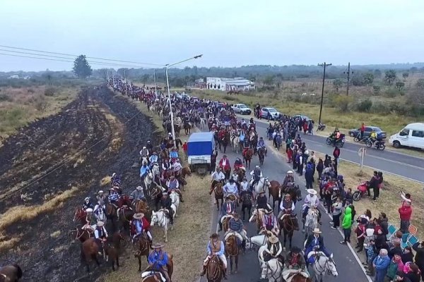 Proponen declarar patrimonio cultural a la peregrinación de San Luis a Itatí