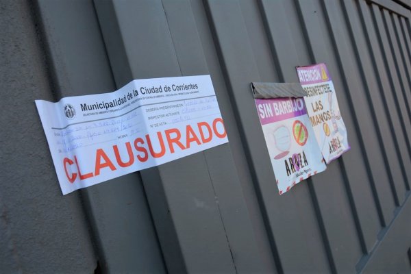 Tras el escándalo del fin de semana, clausuraron el bar Arazá