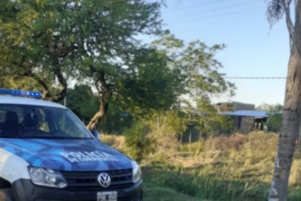 Hallaron ladrillo de droga a un costado de la Ruta 20