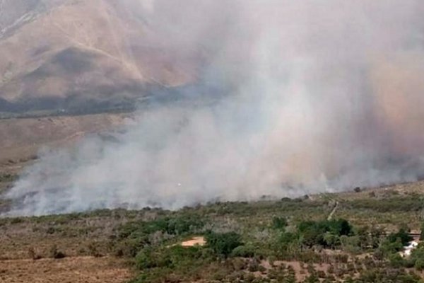 Con cinco focos activos, Jujuy es la provincia más afectada por los incendios forestales