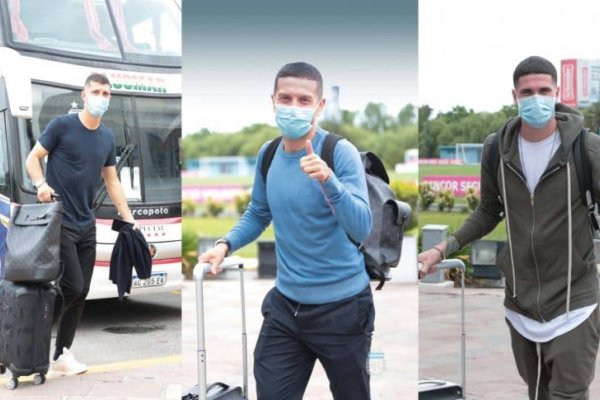 Llegaron al predio de Ezeiza los futbolistas de la Selección para disputar las Eliminatorias