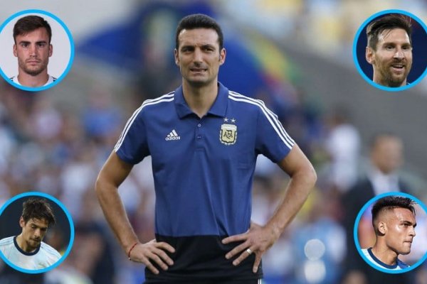 Messi, Tagliafico, Lautaro y Martínez Quarta, cuatro titulares de la Selección en duda