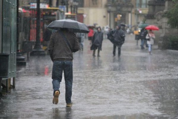 Diez localidades bajo alerta por tormentas y probable caída de granizo