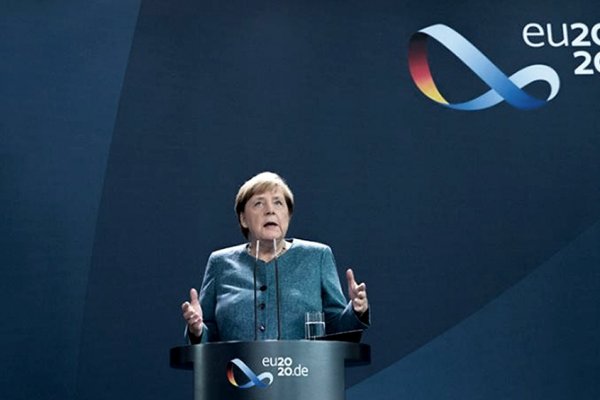 Merkel alertó que el coronavirus 