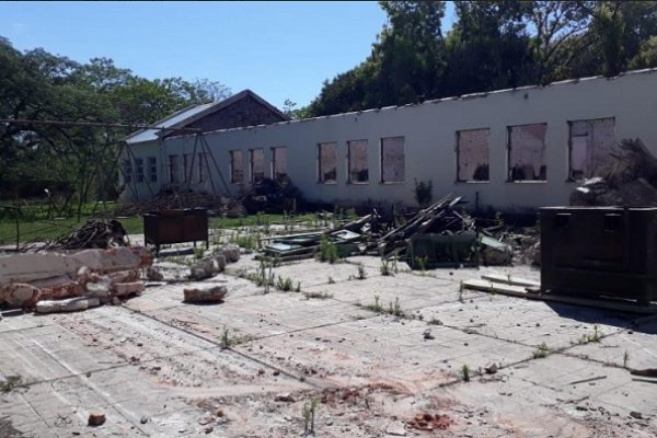 Escuela del Plan Quinquenal de Perón aguarda reconstrucción