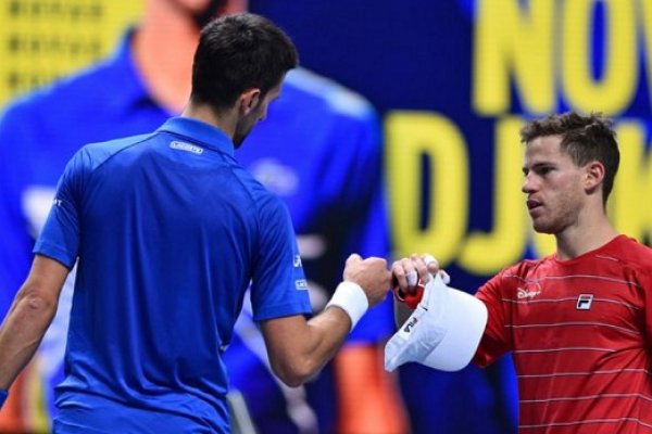 Schwartzman cayó ante Djokovic en su debut en el Masters de Londres