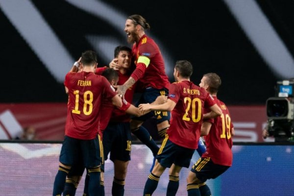 España aplastó por 6-0 a Alemania y se clasificó en la UEFA Nations League