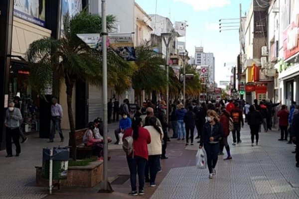 Protesta de comerciantes por la imposición del horario corrido