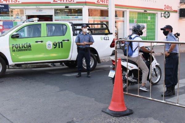 Más de 20 policías se encuentran aislados por Covid en Corrientes