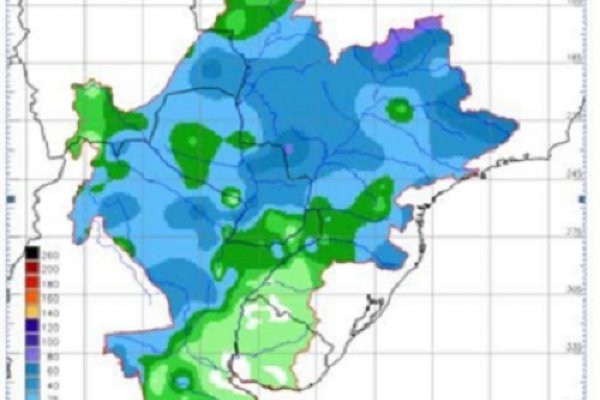 Situación hidrológica de los ríos Paraná y Uruguay
