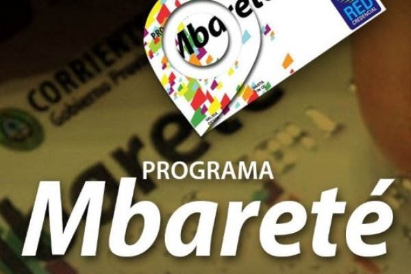 Desde este viernes se encuentran habilitadas las tarjetas Mbareté y Mamá Mbareté