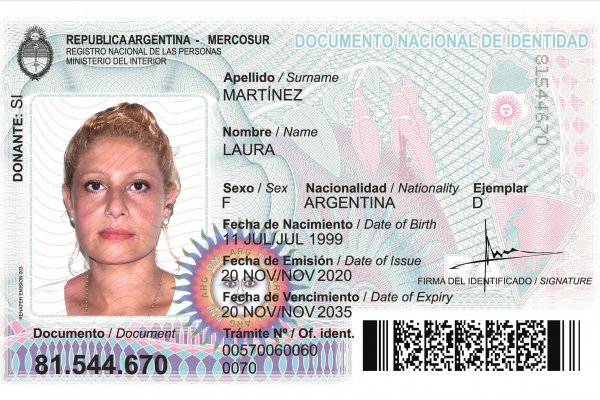 Presentaron el nuevo DNI que incluye una actualización del mapa bicontinental argentino