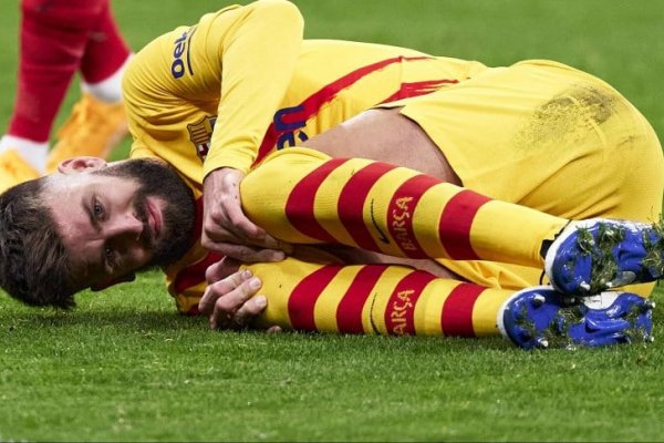 Barcelona confirmó la lesión de Piqué, que podría estar cinco meses de baja