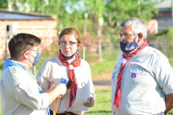 Reconocimiento al Espíritu Scout en la ciudad de Mercedes